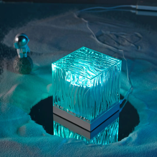 Crystal Cube Lamp